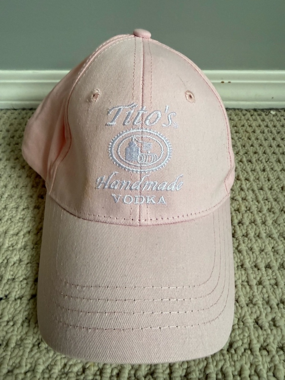 Tito’s Handmade Vodka Pink Baseball Cap